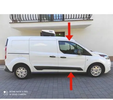 Ford Transit - Tourneo Connect Front door FORDTRANSITCONENCT TWOJEAUTOWYSZKOW