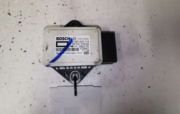 Citroen C5 ESP acceleration yaw rate sensor 0265005714 9663187680