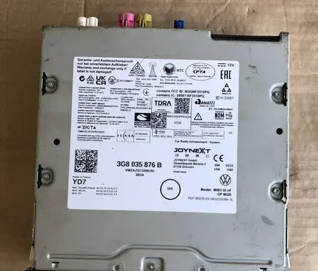 Volkswagen PASSAT B8 Navigation unit CD/DVD player 3G8035876B