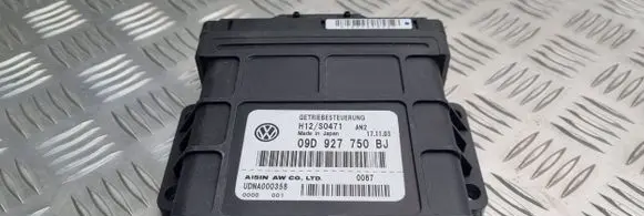 Porsche Cayenne (9PA) Gearbox control unit/module 09D927750BJ UDNA000358