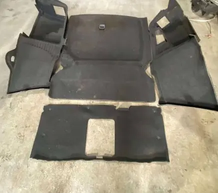 Audi A8 S8 D2 4D Trunk/boot floor carpet liner 4D0863880BV40 4D0863945GV40 4D0863879V40