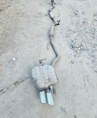 Audi A5 8T 8F Muffler/silencer 8K0253611H 8K0253611 8K0120A