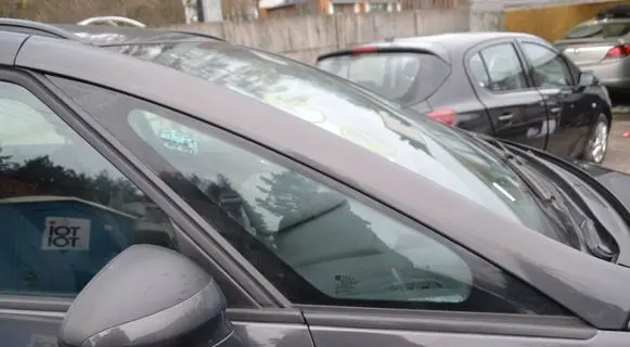 Opel Zafira C Front triangle window/glass 