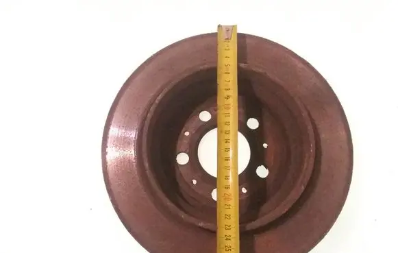 Volvo S80 Rear brake disc