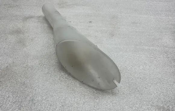 Ford Mustang VI Fuel tank filler neck pipe 8U5A17B068AD