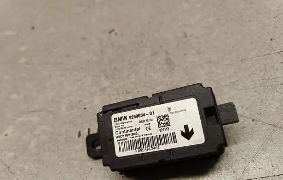BMW 3 F30 F35 F31 Alarm control unit/module 9269634 A2C37521900