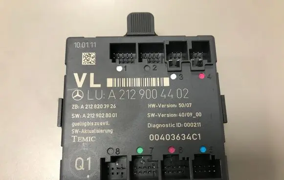 Mercedes-Benz E W212 Door control unit/module A2129004402