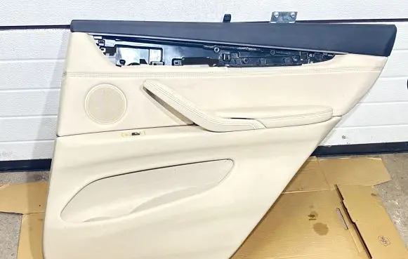 Rear door card panel trim