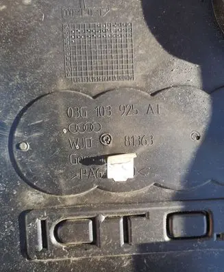 Audi A6 S6 C6 4F Engine cover (trim) 03G103925AI