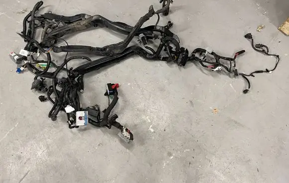 Engine installation wiring loom