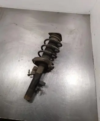 Front shock absorber with coil spring