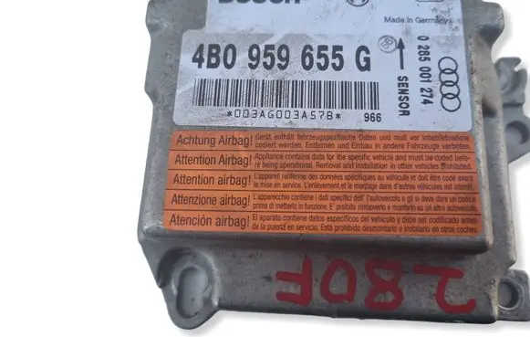 Audi A6 Allroad C5 Airbag control unit/module 4B0959655G 0285001274