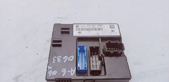 Audi A6 S6 C6 4F Comfort/convenience module 4F0907289B 5DK00876233