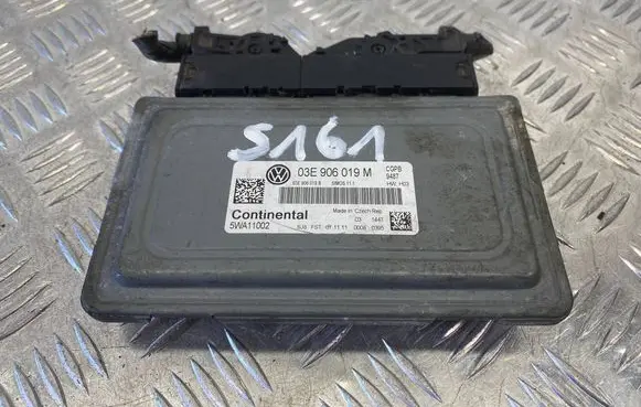 Volkswagen Polo Engine control unit/module 03E906019M 5WA11002 03E906019B