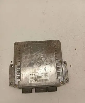 Peugeot 206 Engine control unit/module 0281010594 9642013980 EDC15C2