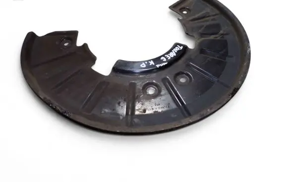 Volkswagen Touareg II Front brake disc dust cover plate 7L0615311B