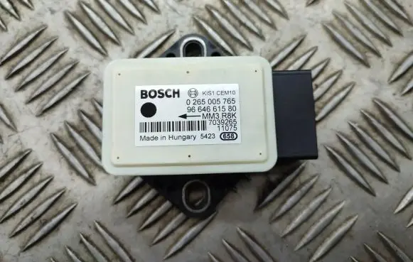 Peugeot 508 ESP acceleration yaw rate sensor 0265005765 9664661580