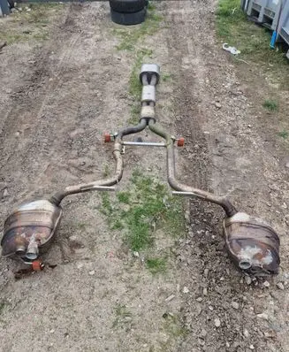 Porsche Panamera (970) Muffler/silencer 97011118125 94863 94864