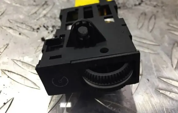 Panel lighting control switch