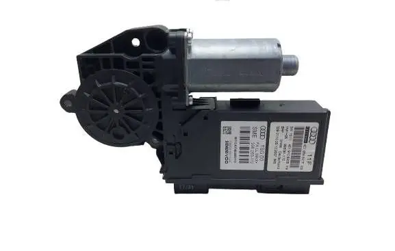 Audi A8 S8 D3 4E Front door window regulator motor 4E1959801F 4E1910802B