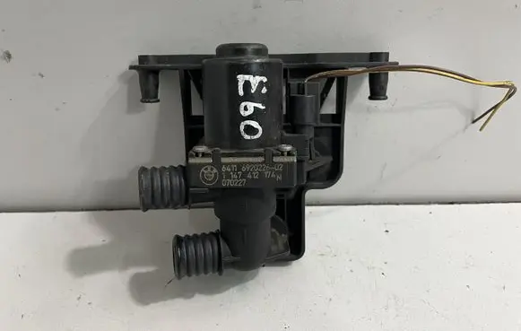 Coolant heater control valve