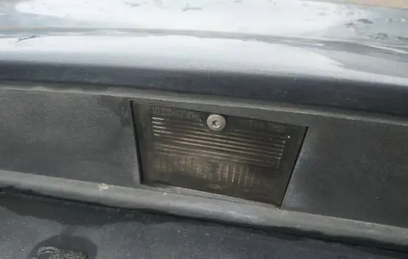 Volvo S70 V70 V70 XC Number plate light