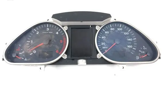 Audi A6 S6 C6 4F Speedometer (instrument cluster) 4F0920950R 4F0910900C