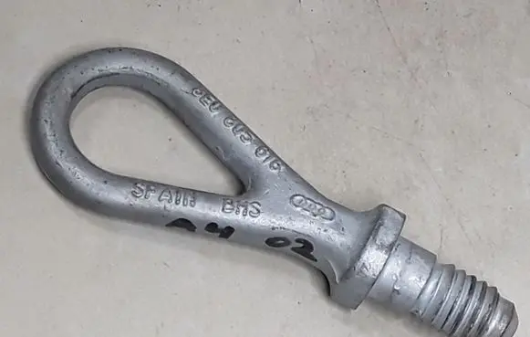 Audi A4 S4 B6 8E 8H Towing hook eye 8E0805616