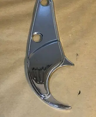 Opel Commodore A Front driver seat rail trim 