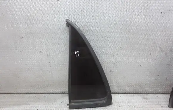 Rear vent window glass
