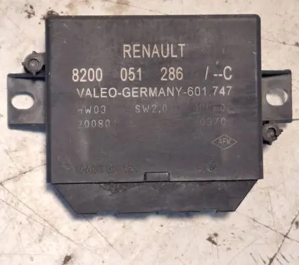 Renault Laguna II Parking PDC control unit/module 8200051286 200801 601747