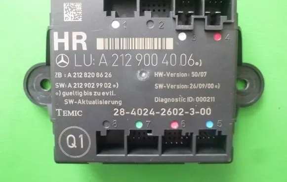 Mercedes-Benz C AMG W204 Door control unit/module A2129004006 AK067