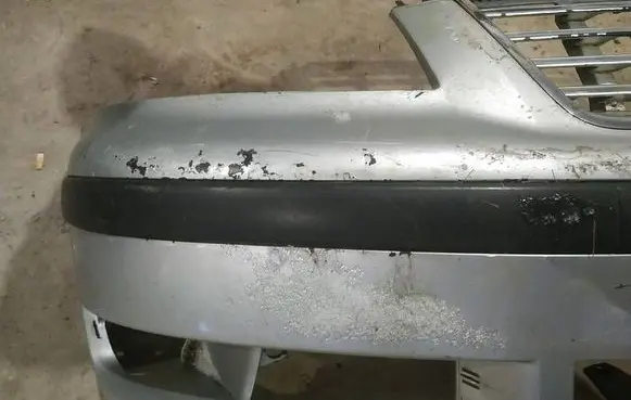Volkswagen Sharan Front bumper splitter molding 