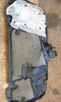 Land Rover Range Rover Sport L320 Heat shield in engine bay B43HS04 AL995