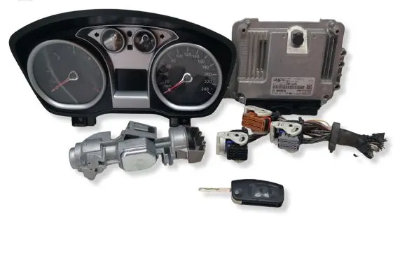 Ford Focus Engine ECU kit and lock set 9M5112A650AG 0281017750