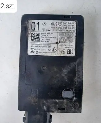 Mercedes-Benz E W213 Distronic sensor radar A0009052407 A0009021534