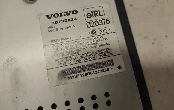 Volvo V50 Sound amplifier 30732824 4969 020375