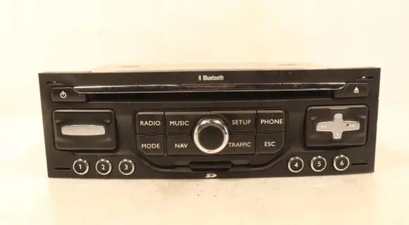 Citroen C4 Grand Picasso Radio/GPS head unit trim 96751714XT