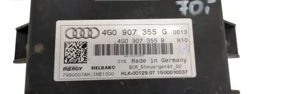 Audi A6 S6 C7 4G Other control units/modules 4G0907355G