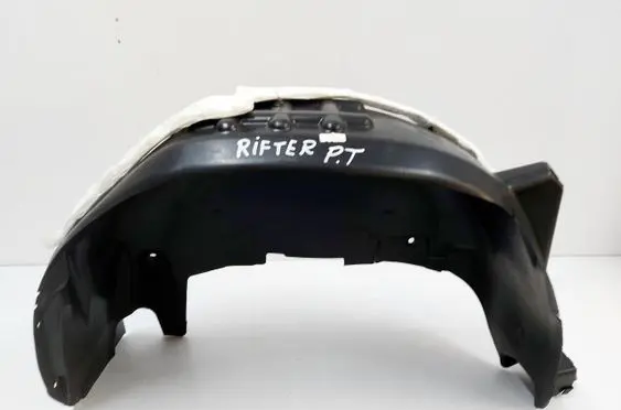Rear arch fender liner splash guards