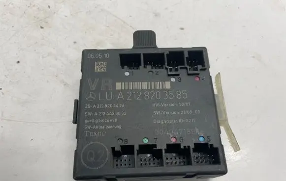 Mercedes-Benz E W212 Door control unit/module A2128203585