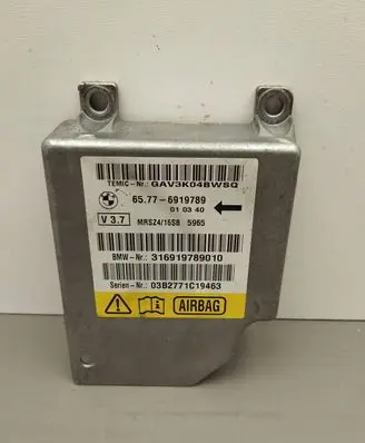 BMW 5 E39 Airbag control unit/module 316919789010 6919789 03B2771C19463