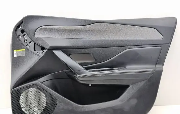 Front door card panel trim