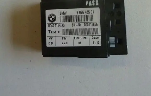 BMW 3 E90 E91 Seat control module 69264351