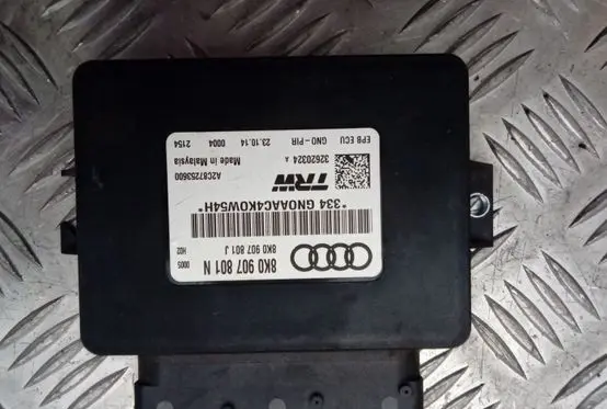 Audi Q5 SQ5 Hand brake control module 8K0907801N 8K0907801J
