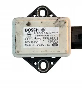 Audi A6 S6 C6 4F ESP acceleration yaw rate sensor 8E0907637B