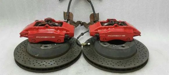 Porsche Cayman 987 Brake discs and calipers set 98735240301