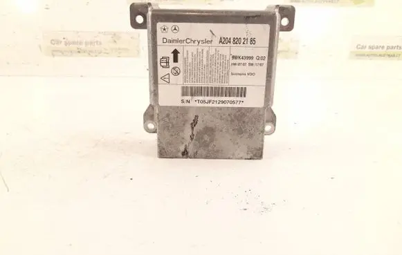 Mercedes-Benz C W204 Airbag control unit/module 2048202185 2048706726