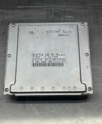 Mercedes-Benz SL R230 Engine control unit/module A1121537679 1279H05902 0261208799