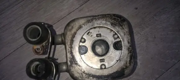 Engine oil radiator
